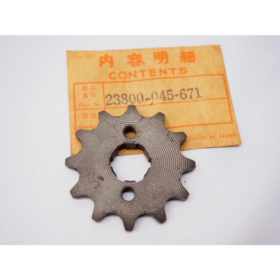 新品未使用!NSR50純正ドライブスプロケット11丁23800-045-671モンキー :620615264:壱濱部品ショッピング店 通販 送料込! 南海 スプロケット 103-16 ホンダ モンキー カブ NS-1 他