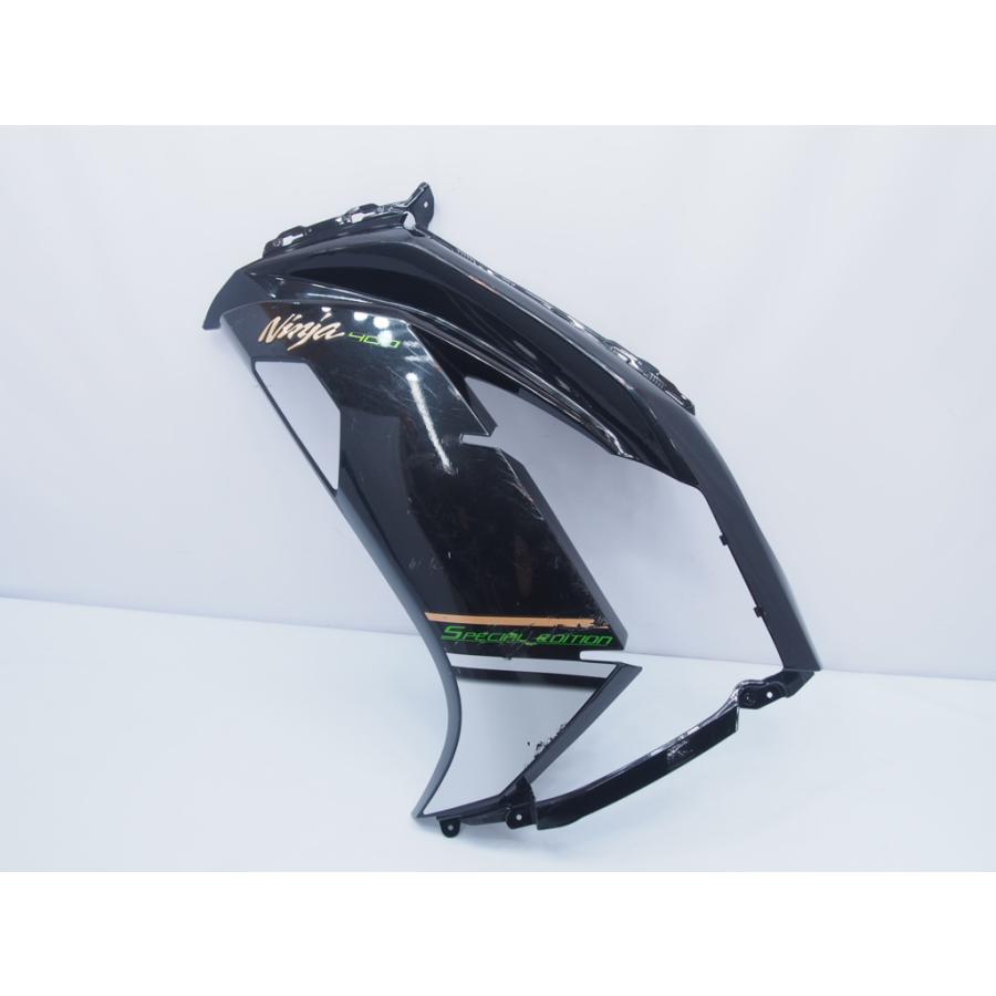 割れ無! NINJA400 EX400E 14-17年 純正アンダーカウル左 サイドカウル