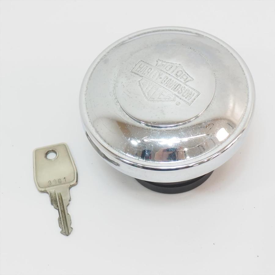 ハーレー 純正オプション バー＆シールドロゴ セルフロック フューエル