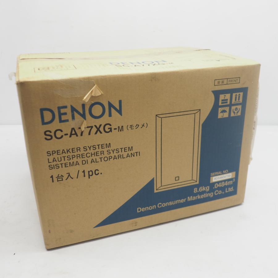 新品DENON SC-A77XG モクメ 木目 スピーカー 3WAY ブック 新品DENON SC-A77XG モクメ 木目 スピーカー 3WAY ブック