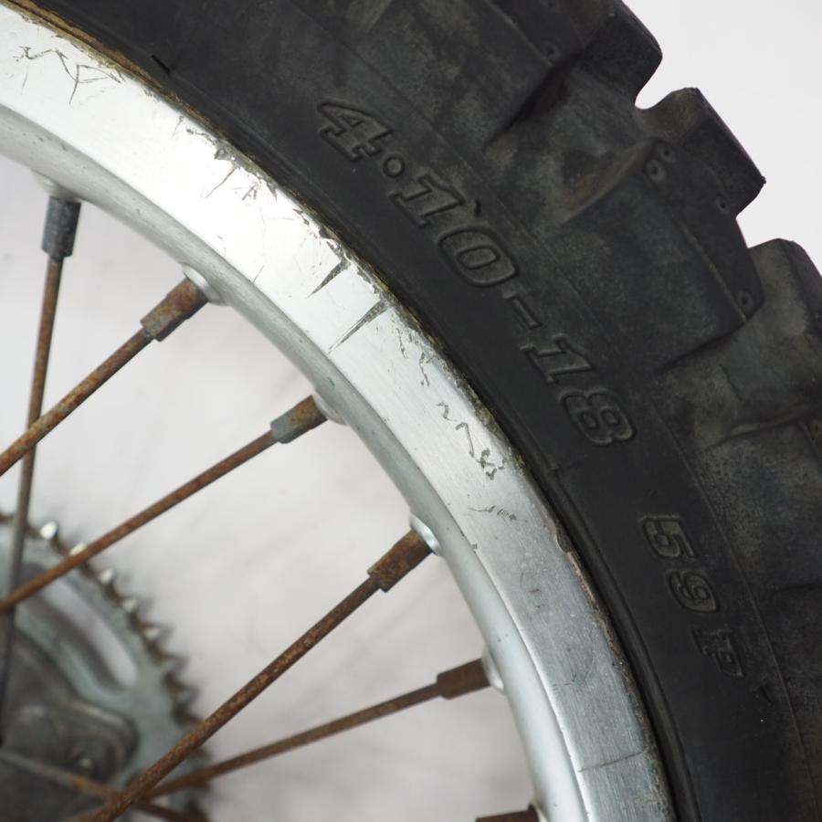 KLX250 LX250E純正リアホイール 後ろ ホイール リアブレーキディスク