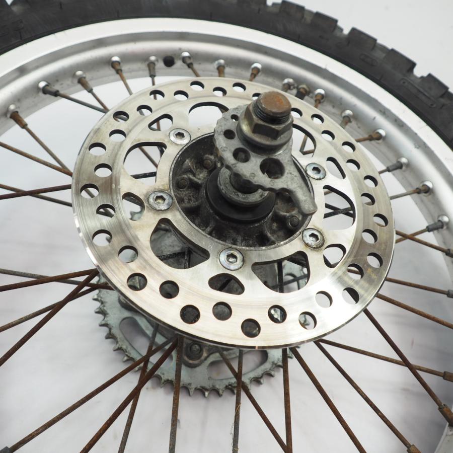 KLX250 LX250E純正リアホイール 後ろ ホイール リアブレーキディスク