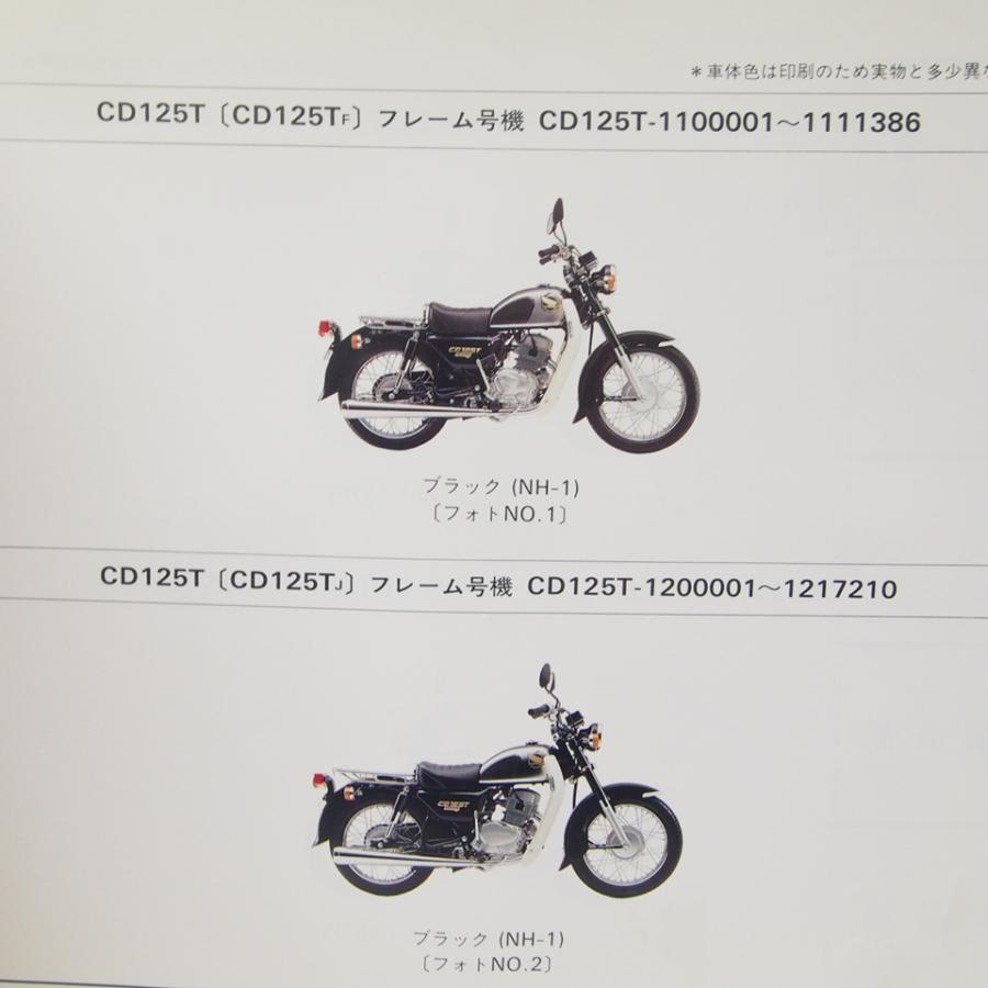 クラシック ＣＤ １２５枚　リスト有 4版ベンリィ/BENLY パーツリストCD125T-110/120/130/140即決