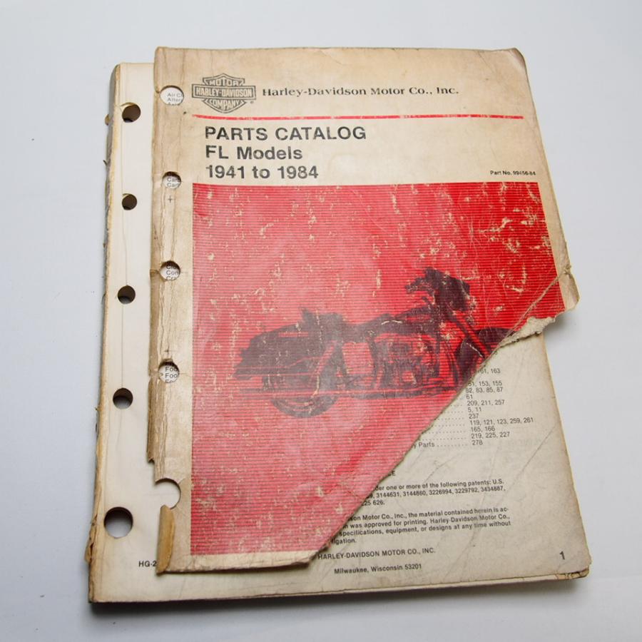 ダブルアールエル　カタログ　セット 即決!!HARLEY-DAVIDSON ハーレーダビッドソン1941and1984
