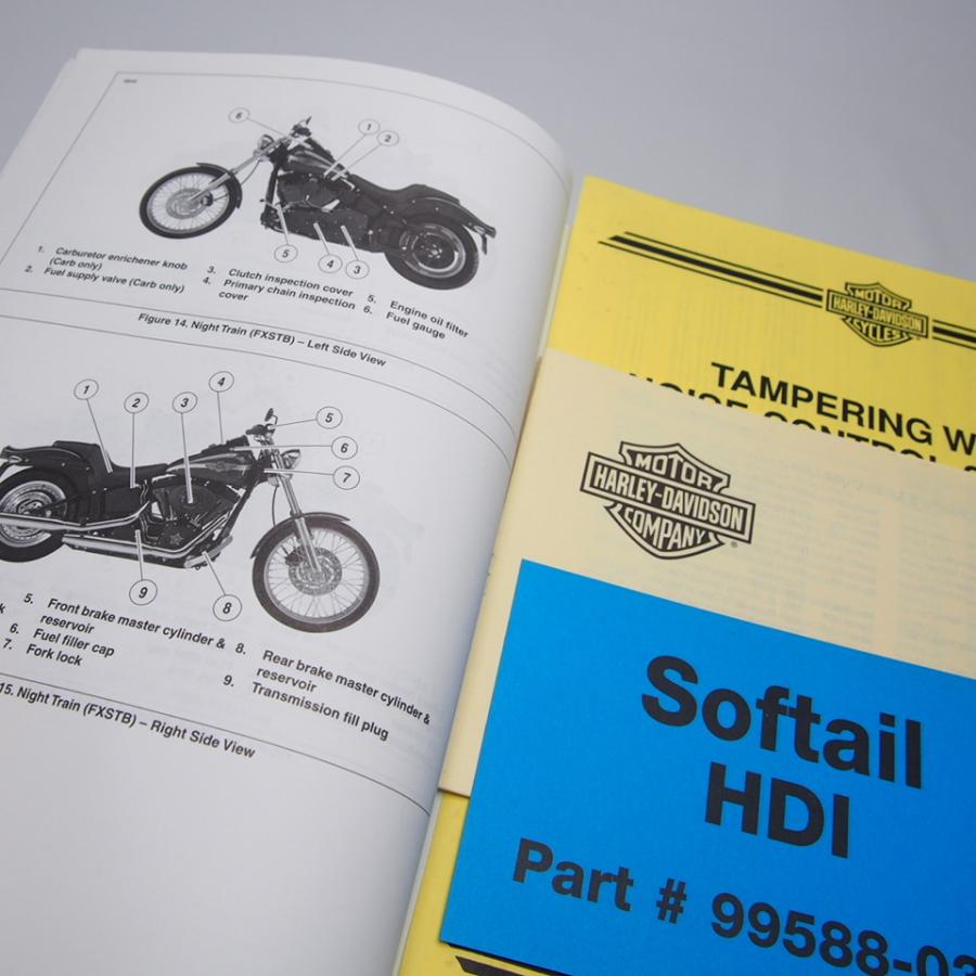 未使用品!!ハーレーダビッドソン.2003.SOFTAILMODELS.オーナーズ