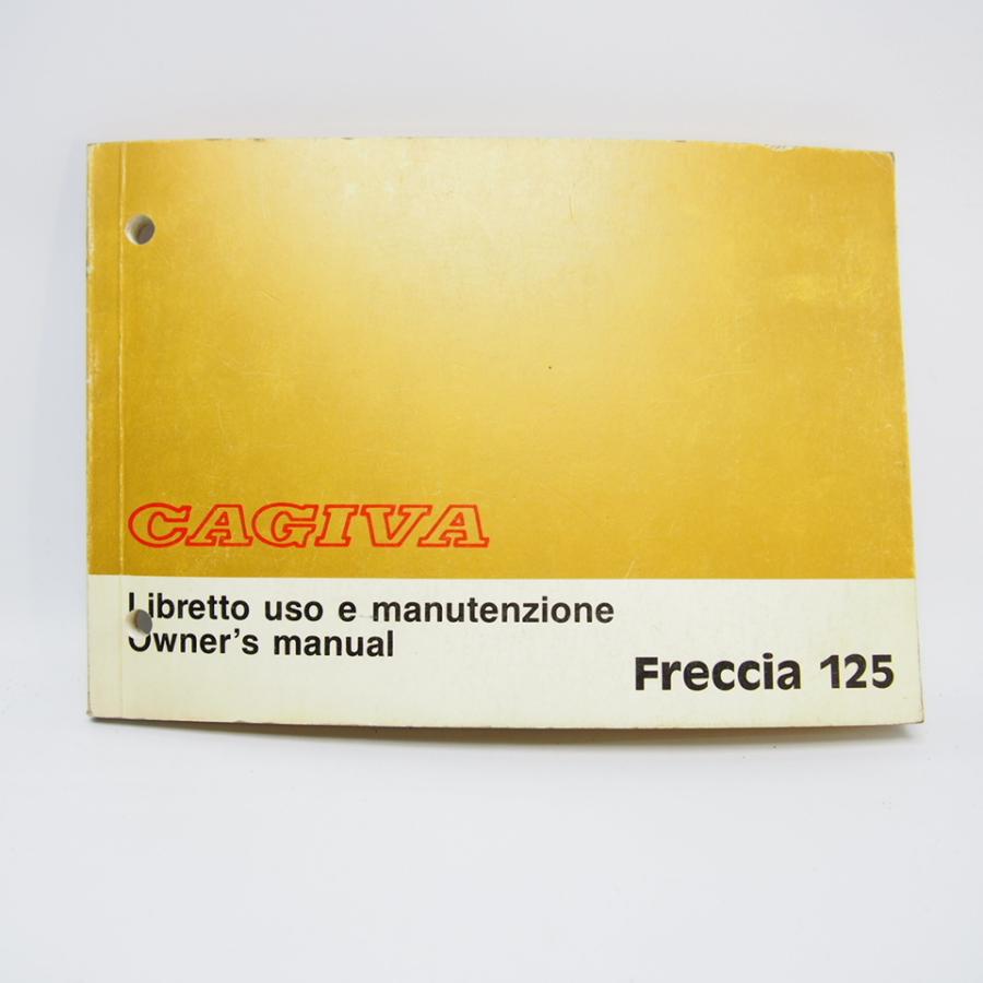 即決.送料無料.CAGIVA.Freccia125.カジバ.フレッチャ.オーナーズ