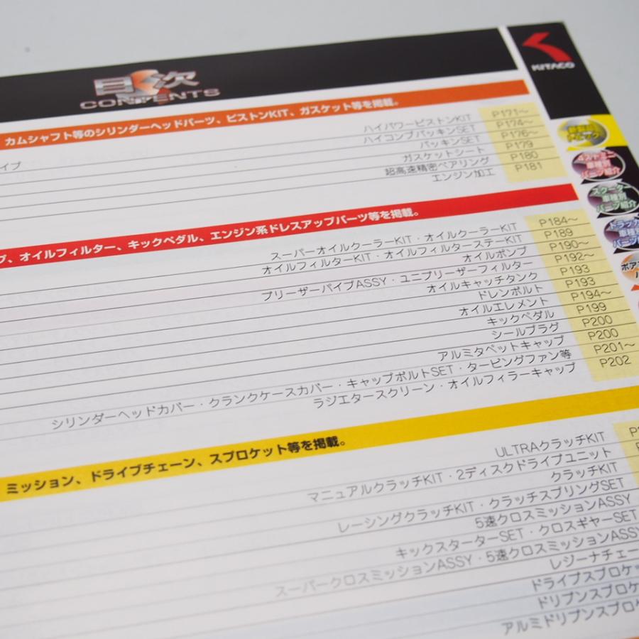 即決/送料無料.キタコ.KITACO.アクセサリーカタログ.パーツカタログ