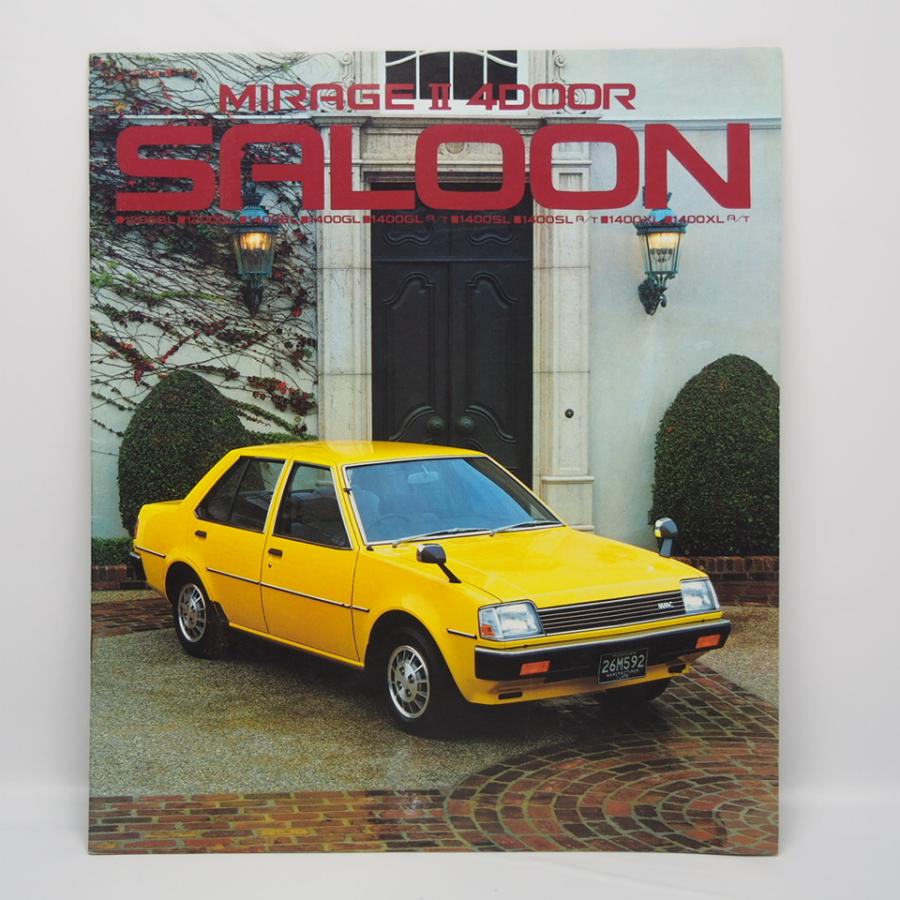即決/三菱.ミラージュII.MIRAGE.SALOON.初代.A155A.A156A型.1200EL.GL
