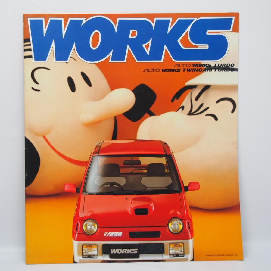 即決/スズキ.SUZUKI.アルトワークス.ALTOWORKS.3代目.CL11V型.ツインカムターボ.カタログ : 壱濱部品ショッピング店 - 通販  - Yahoo!ショッピング