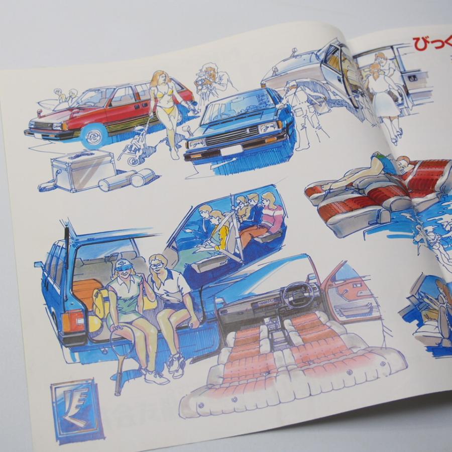 ニッサン　プレイリー　カタログ10点セット 日産 NISSAN プレーリー PRAIRIE 初代 M10型 JW/SS/RV/NV他 カタログ