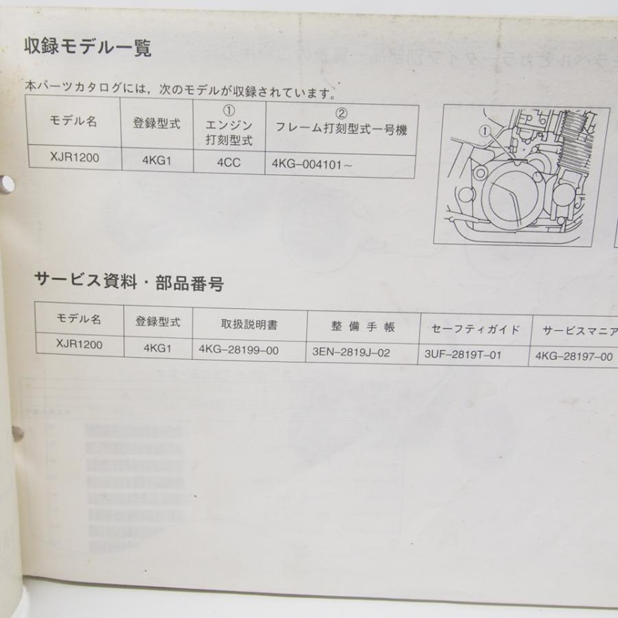 XJ400Lパーツリスト4BP2価格表付き : 壱濱部品ショッピング店 - 通販