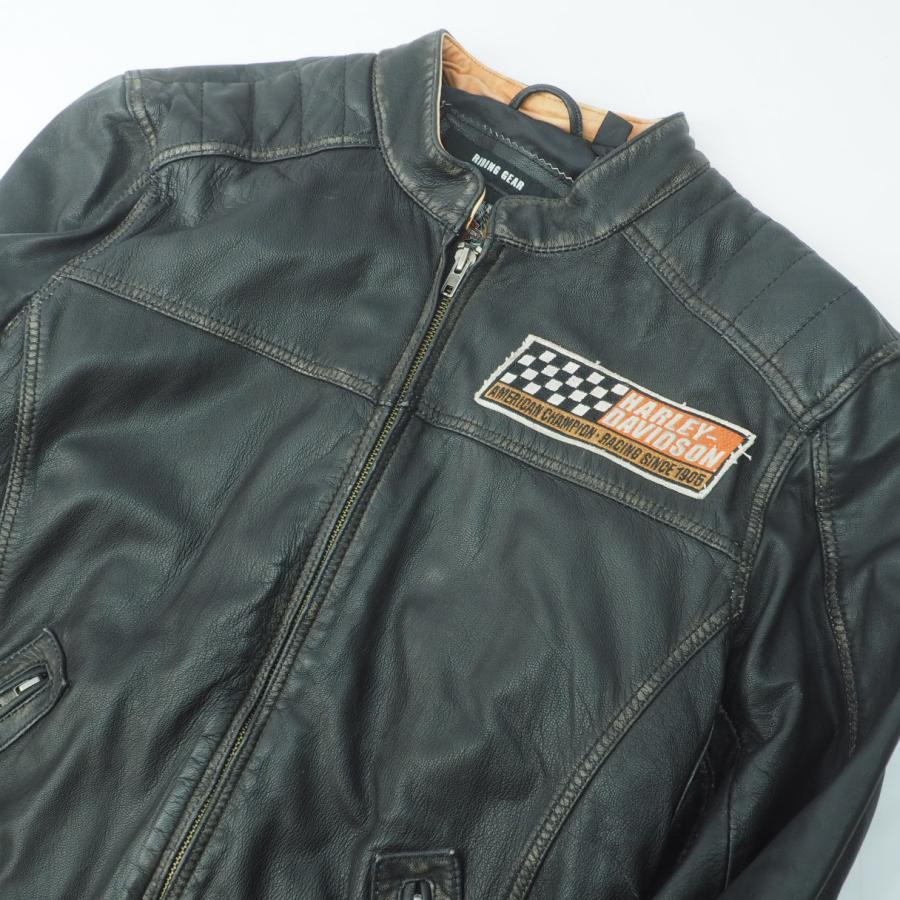 未使用.ハーレー純正.ライダースジャケット.レザージャケット.ゴート 
