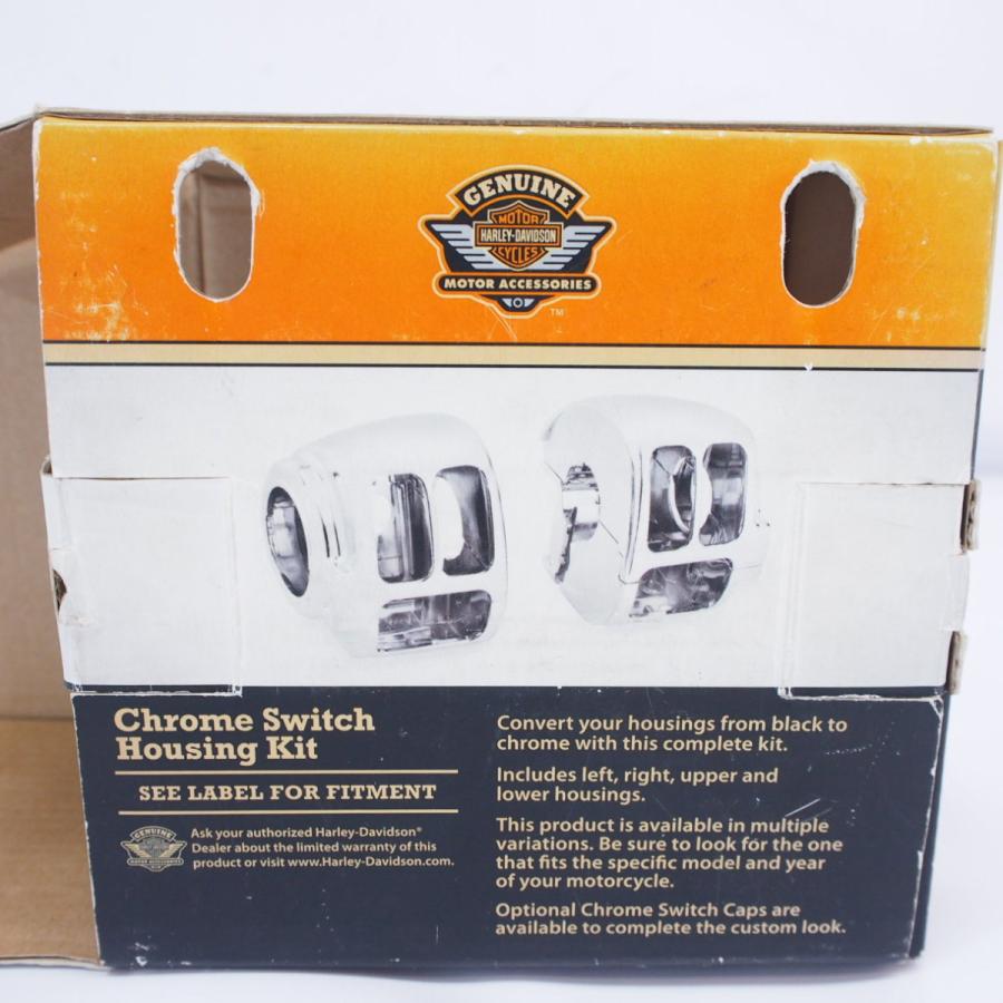新品 ハーレー純正 クローム・スイッチハウジングキット FLHT、FLHTC-