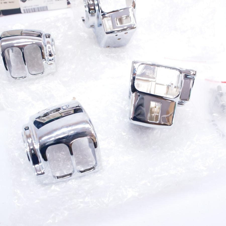 新品 ハーレー純正 クローム・スイッチハウジングキット FLHT、FLHTC-