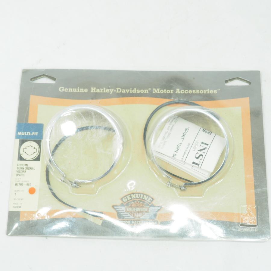 ハーレー.ソフテイル.1340.純正オプション.ウインカーバイザー.トリム