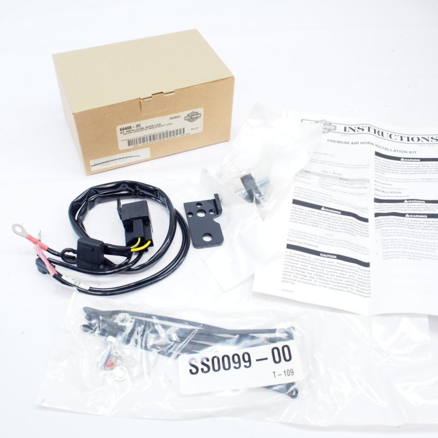 専用 ハーレー ソフテイル純正オプション.プレミアムエアホーン