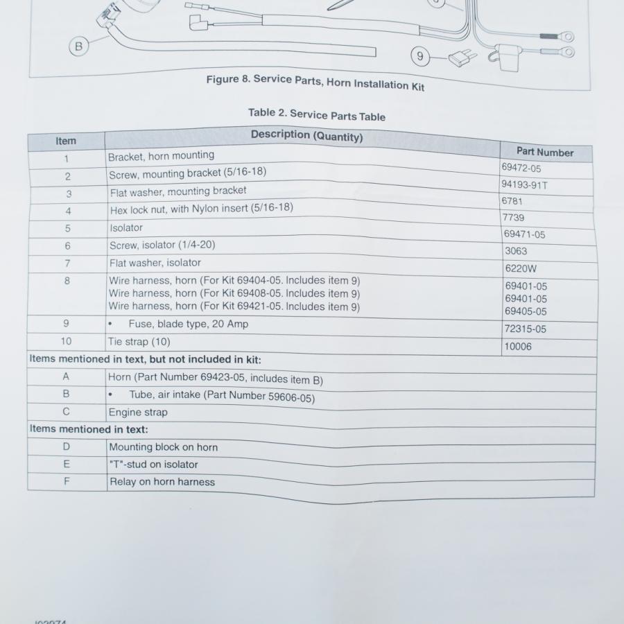 その他 SHOP ハーレー ソフテイル純正オプション.プレミアムエアホーン