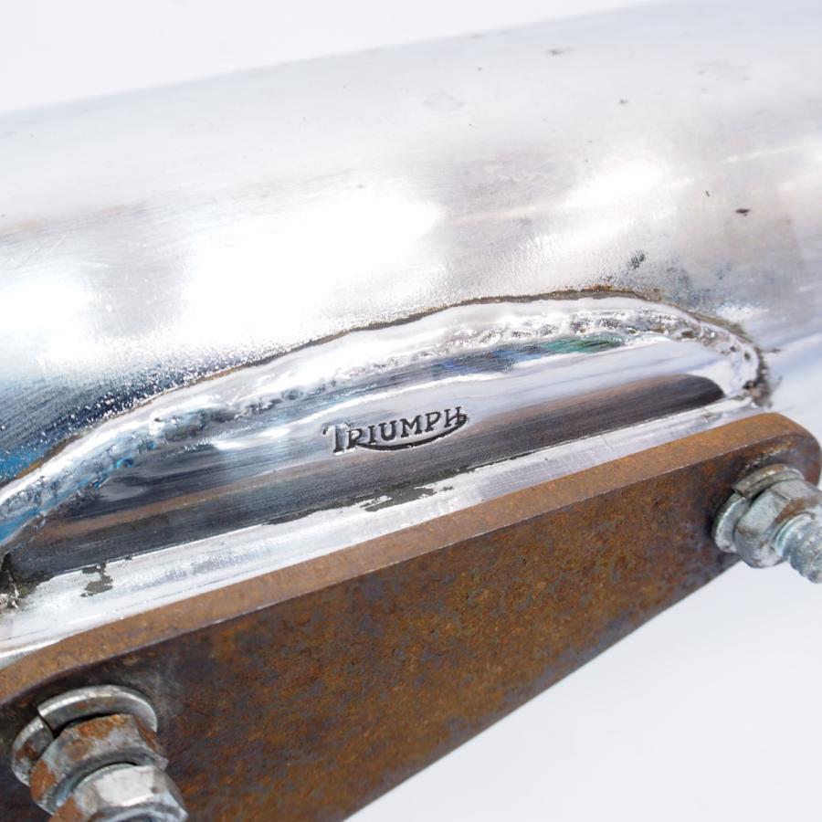 トライアンフ　マフラー純正 ウェビックガレージセール | ☆トライアンフ ボンネビルT100
