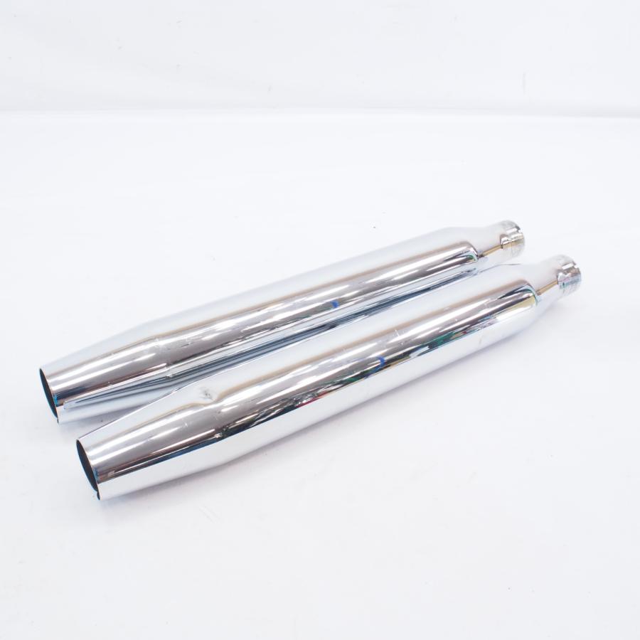 クロームワークス　スリップオン　ハーレー　07以降ソフテイル　シールド付き クロームワークススリップオンハーレー07以降ソフテイルシールド付き