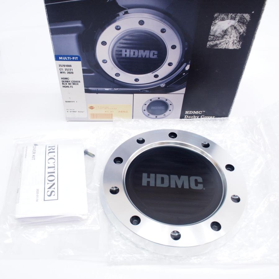 新品!ハーレー18年FLSBソフテイル純正オプション HDMC ダービーカバー 