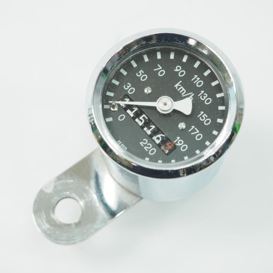 MMB 48mm スピードメーター 汎用 機械式 220km ミニメーター ハーレー