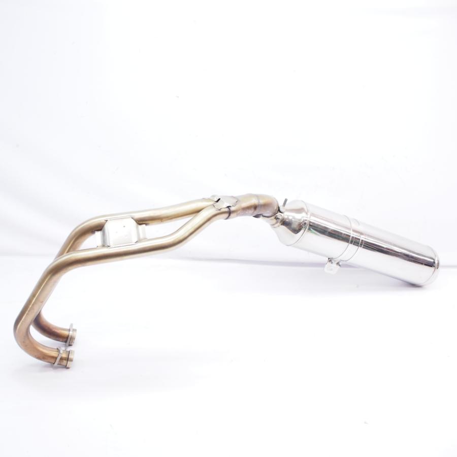 BMW F800ST用　フルエキマフラー 車検対応 BMW F800ST交換用に良いフルエキ !純正マフラー サイレンサー