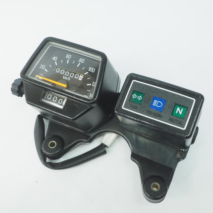 TW200 DG07 新品交換部品多数 TW200純正メーターDG07J 2JLスピードメーター インジケーター 新車外し