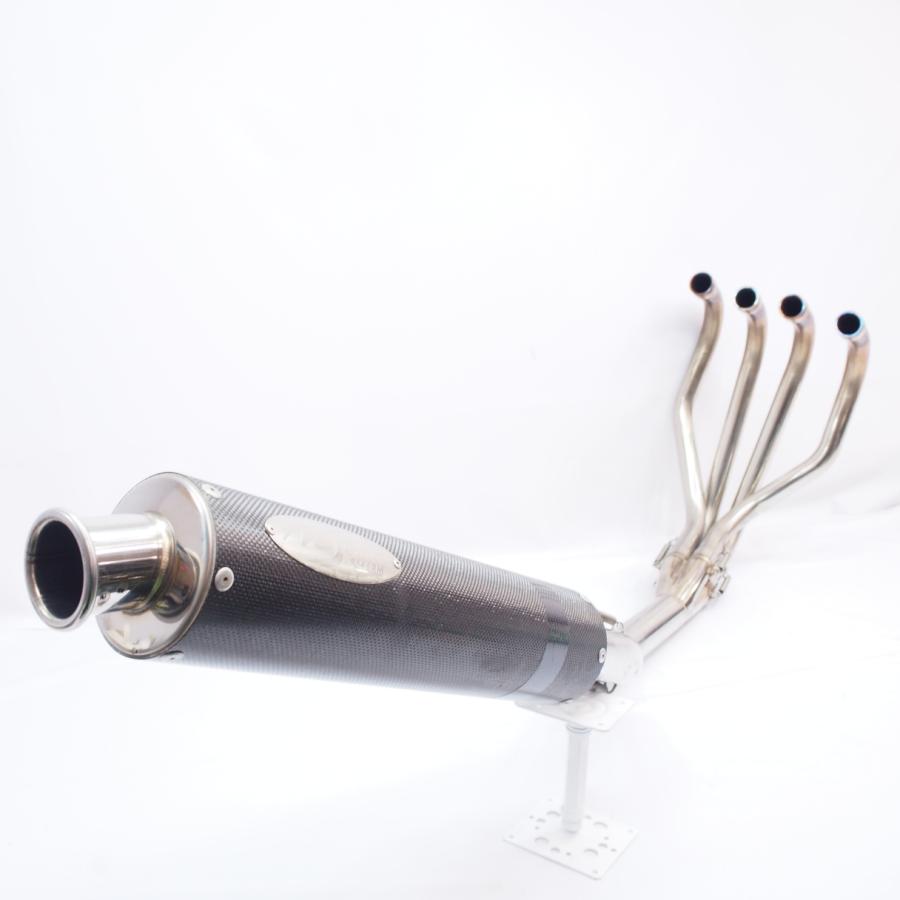 ゼファー400χZR400Gノジマ ファサーム SマフラーFASARM Nojimaカーボン