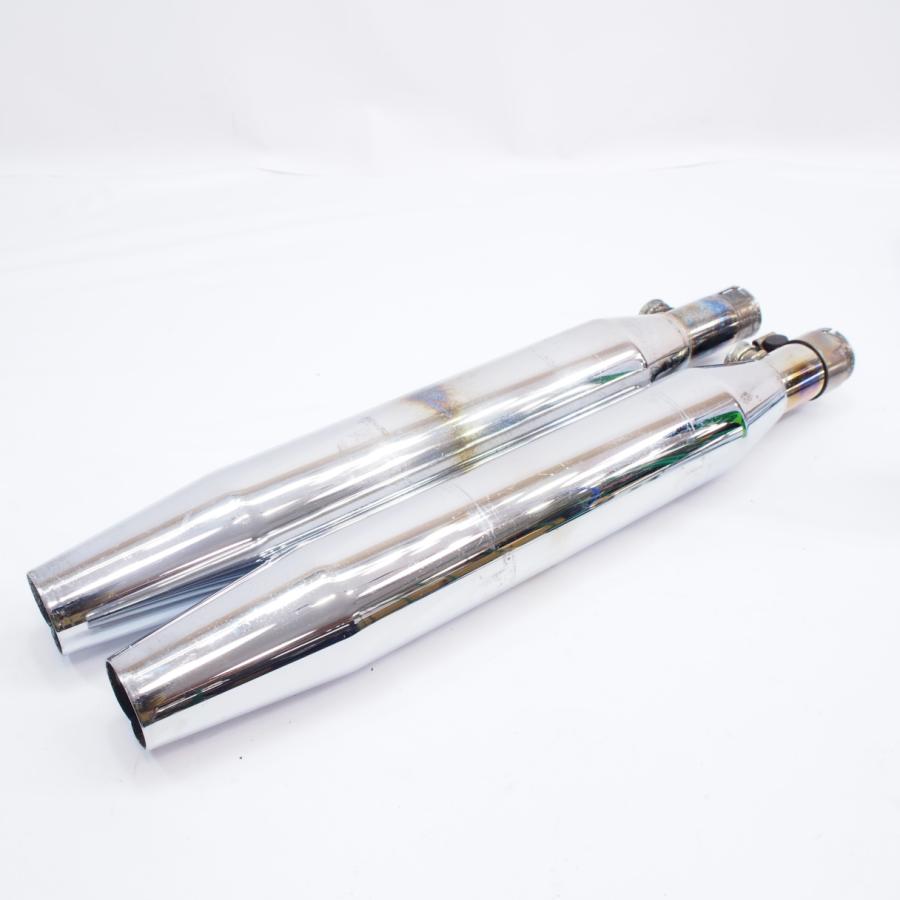 ハーレー04-06年ソフテイルFLSTC FXSTS FXSTB純正サイレンサー ハーレー04-06年ソフテイルFLSTC FXSTS FXSTB純正サイレンサー