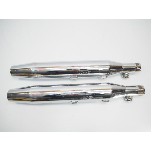 ハーレー ソフテイル FLSTC1450純正マフラーの サイレンサー 2本 65885