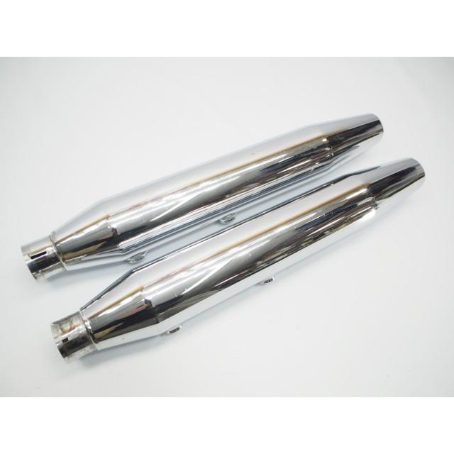 ハーレー ソフテイル FLSTC1580純正マフラーのサイレンサー 2本 ハーレー ソフテイル FLSTC1580純正マフラーのサイレンサー 2本