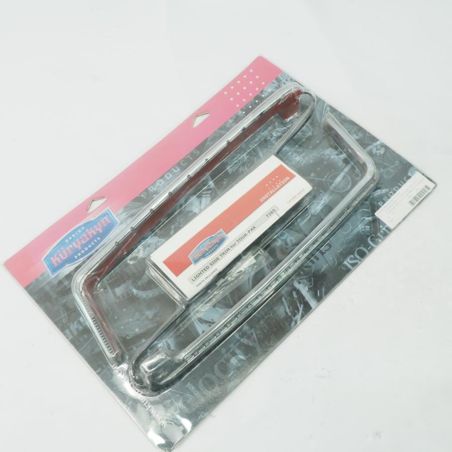 ハーレー ツーリング 06-13年 クリアキン LED サイドトリム ツアー