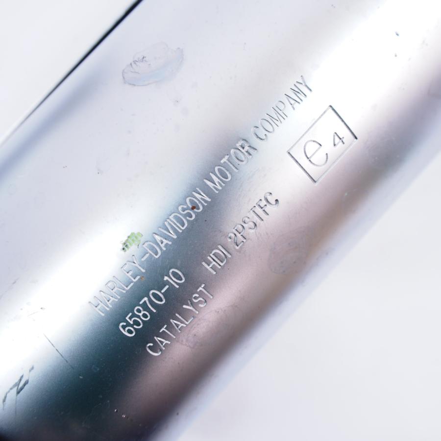 ハーレーFLSTFB180ファットボーイロー純正サイレンサー前後マフラー