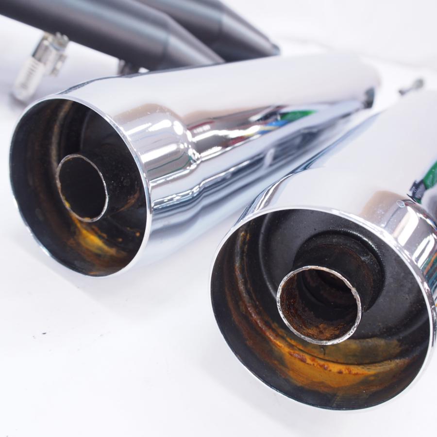 ハーレーXL1200CXロードスター純正サイレンサー前後マフラー ハーレーXL1200CXロードスター純正サイレンサー前後マフラー