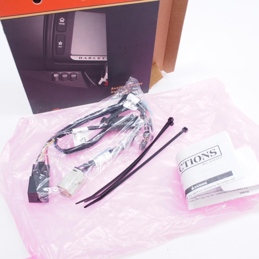 ハーレー FLHTK FLHT純正オプション 補助パワースイッチキット ハーレー FLHTK FLHT純正オプション 補助パワースイッチキット