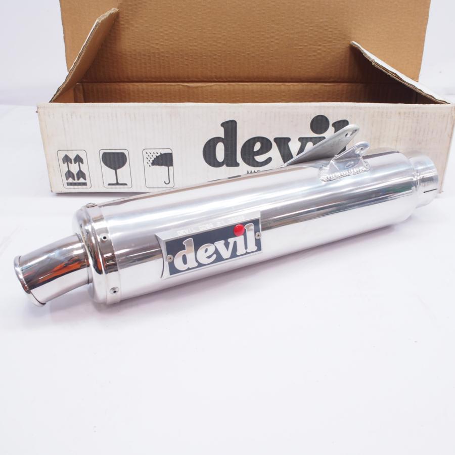 【レア DEVIL デビル 左2本出しサイレンサー】PayPay FJ1200デビルDevilサイレンサーZRX1100 GPZ900RニンジャXJR1200