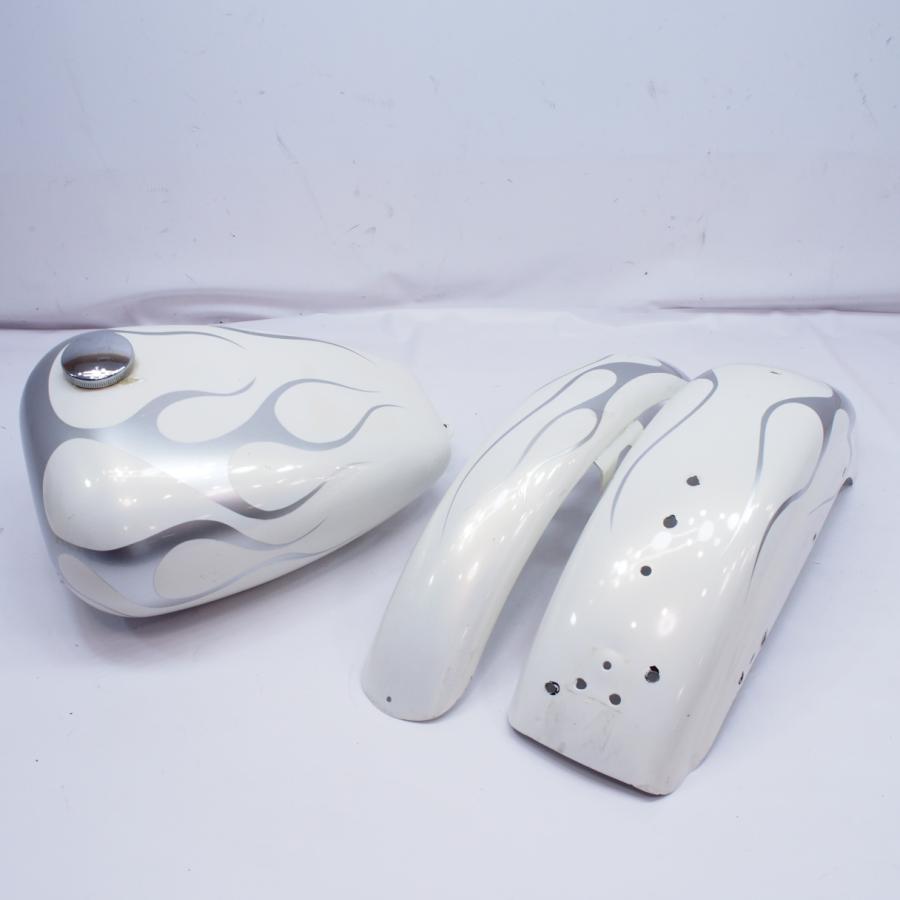 ハーレー〜03年スポーツスター フレイムス外装setガソリンタンク