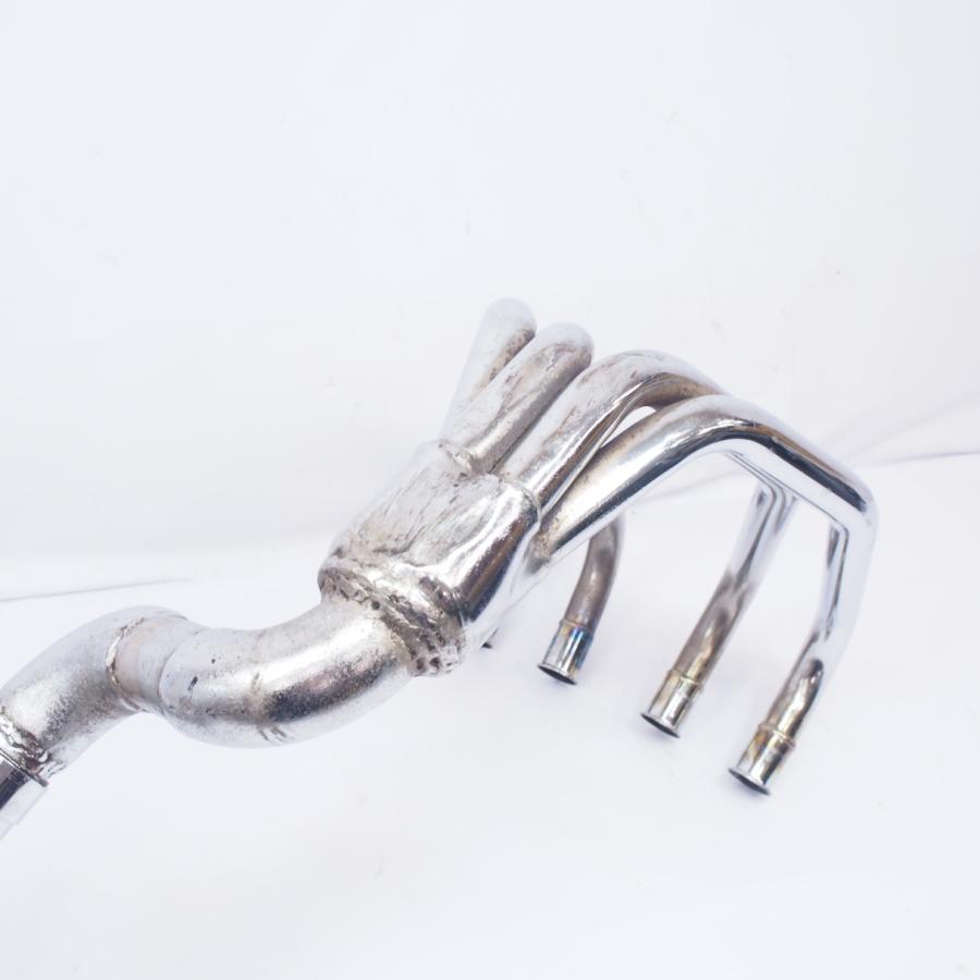 CB400F外し メガホン マフラー 398 408 CB400Fourヨンフォア旧