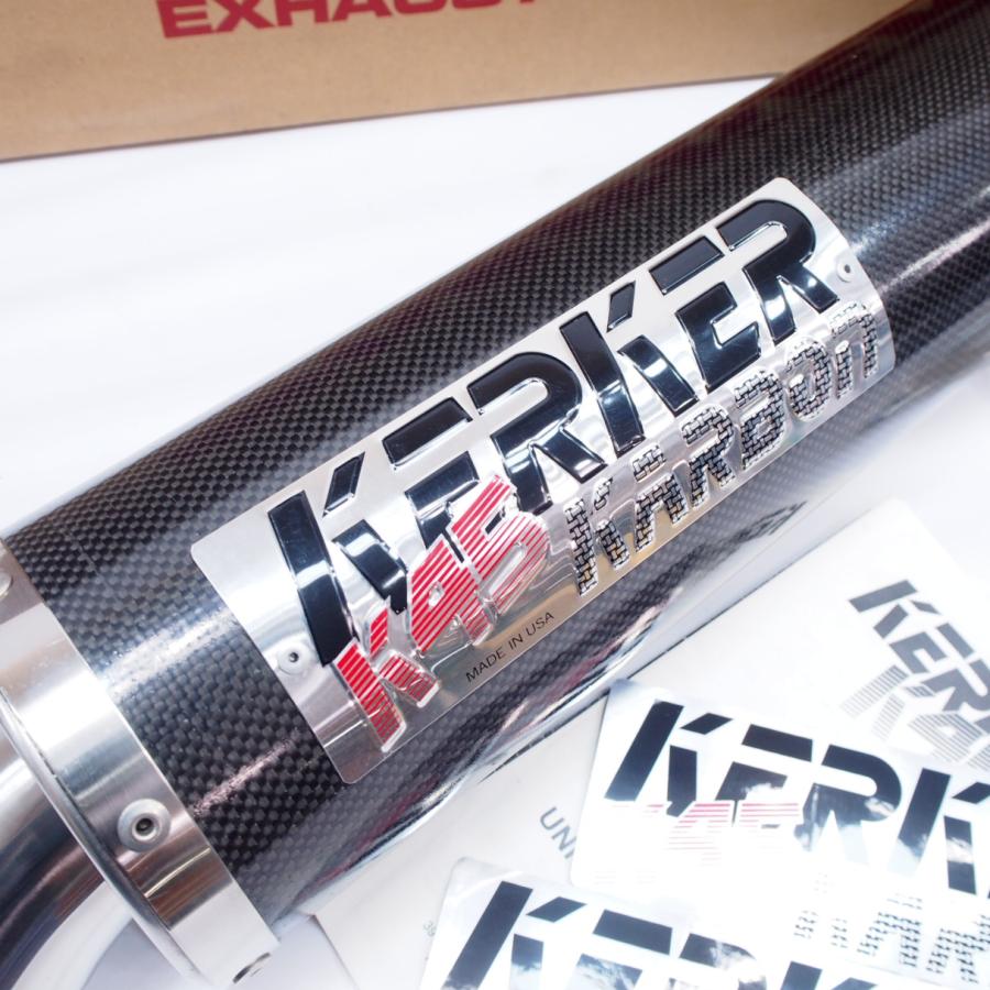 KERKER K45カーボン サイレンサーGSX-R1100 GS1200SS GSF1200バンディット イナズマ ゼファー1100 750｜ichihamabuhinshop｜02