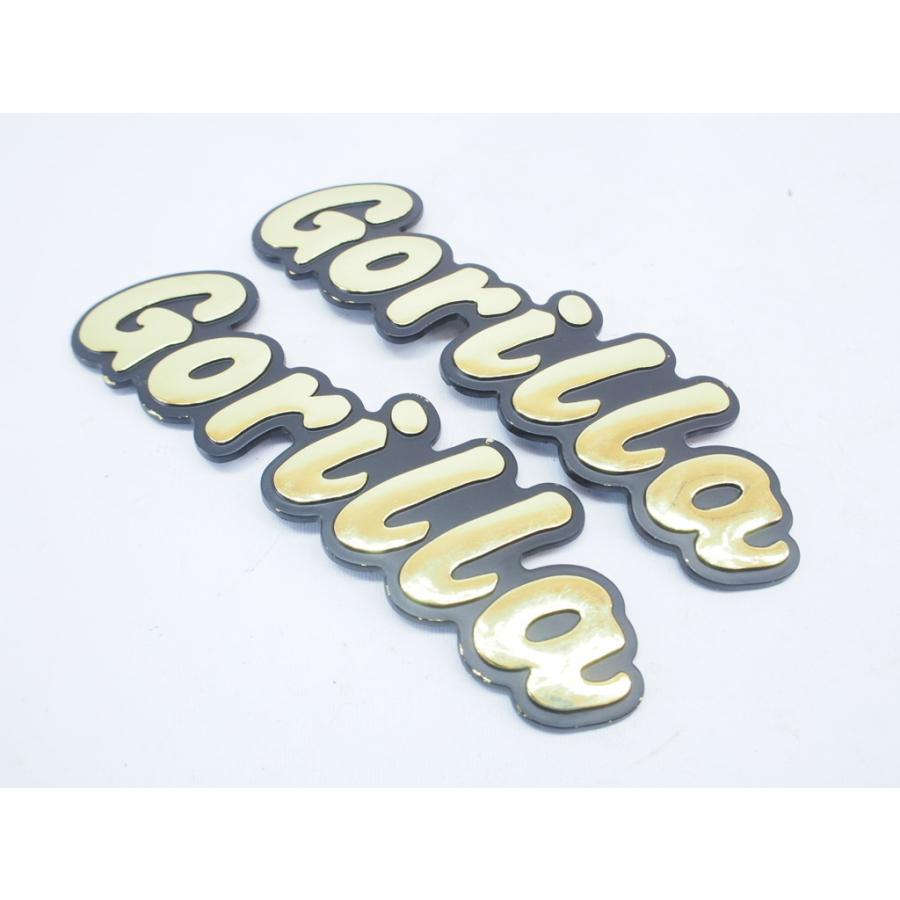 HONDA ホンダモンキータンク サイドカバー用エンブレム　ゴリラ　新品 ホンダ モンキー125用 ゴリラタンクカバー Honda Monkey 125