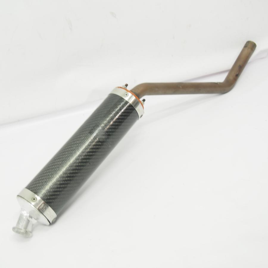 カーボン スリップオンマフラー 2スト サイレンサー 2St トレール