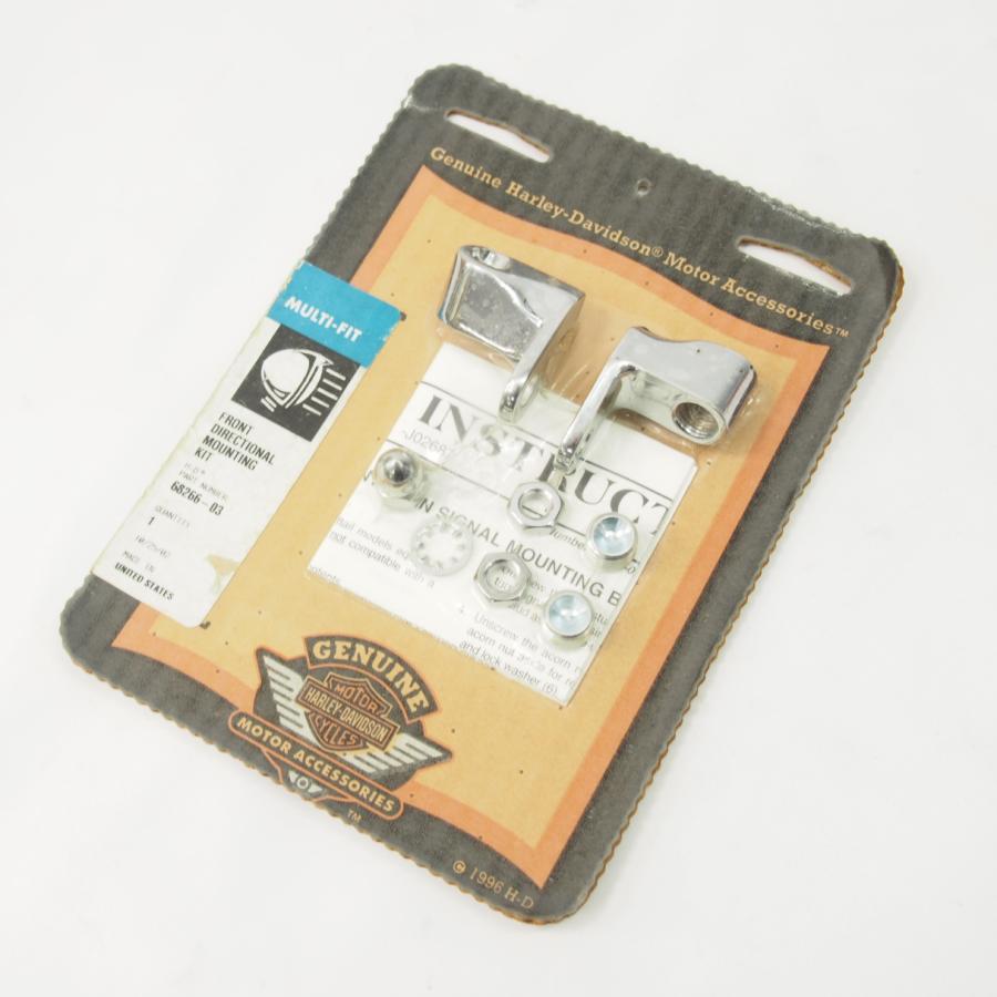 ハーレー純正 フロントターンシグナルマウントキット ウインカーステー 