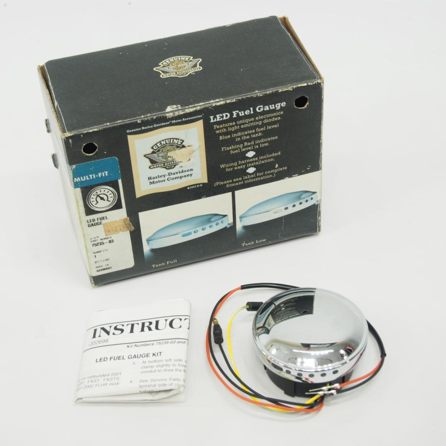 新品ハーレー純正LED フューエルゲージ ソフトテイル ロードキング