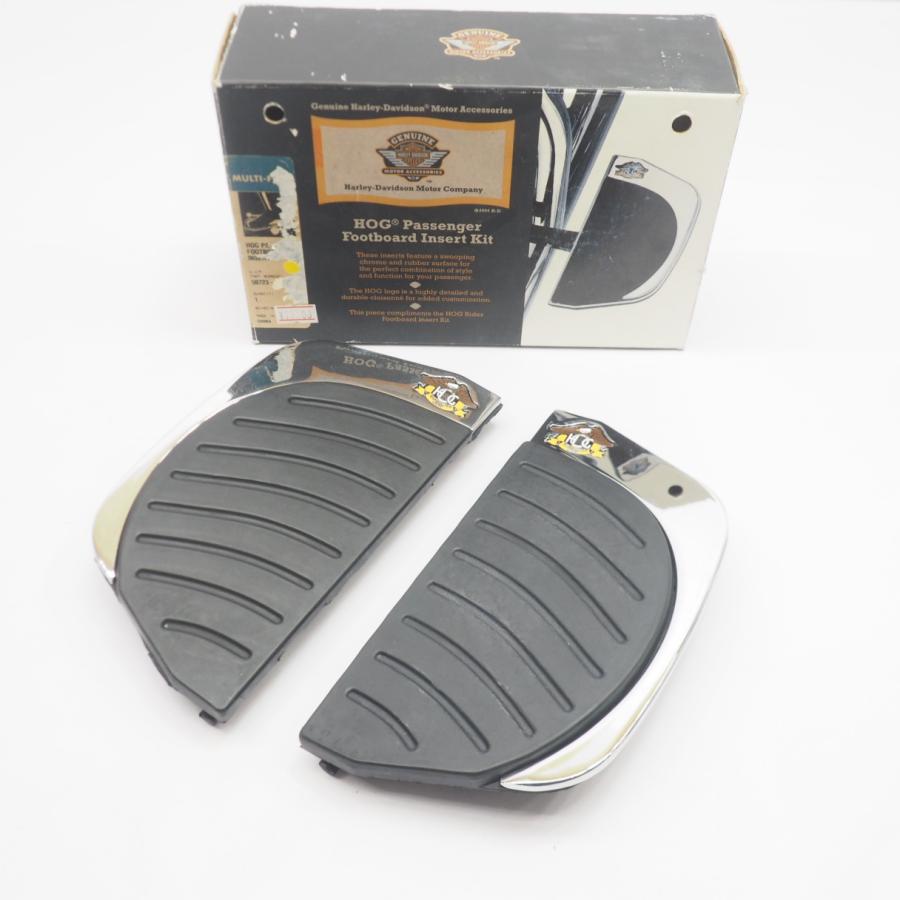 新品　ハーレー純正　パッセンジャーフットボードインサート　ソフテイル　FLT ハーレー純正オプション HOGコレクション パッセンジャーフット