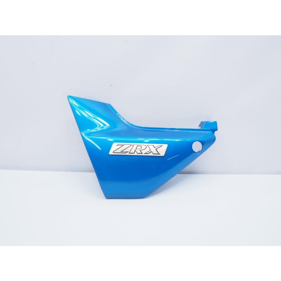 zrx400Ⅱ純正新品サイドカバー(左) 欠損無し! ZRX400 ZRX-II ZR400E ZR400F 純正サイドカバー左 交換や