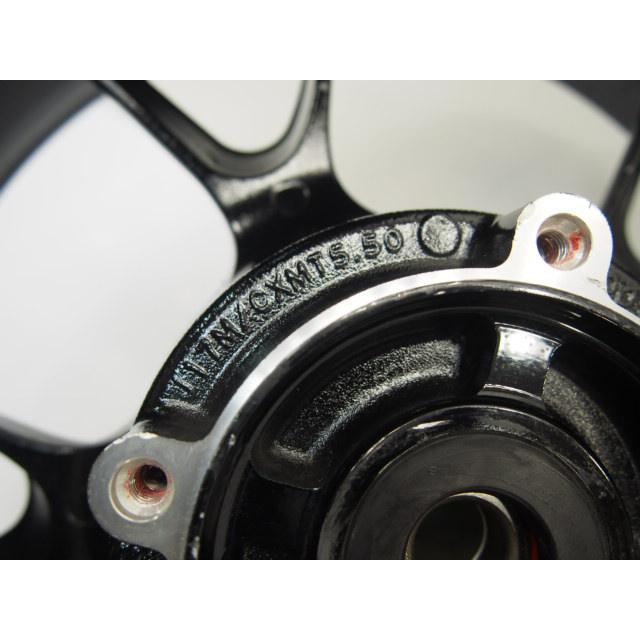 フレ無し!ZRX1200ダエグ純正リアホイール17x5.50 R-0080刻印 フレ無し!ZRX1200ダエグ純正リアホイール17x5.50 R-0080刻印