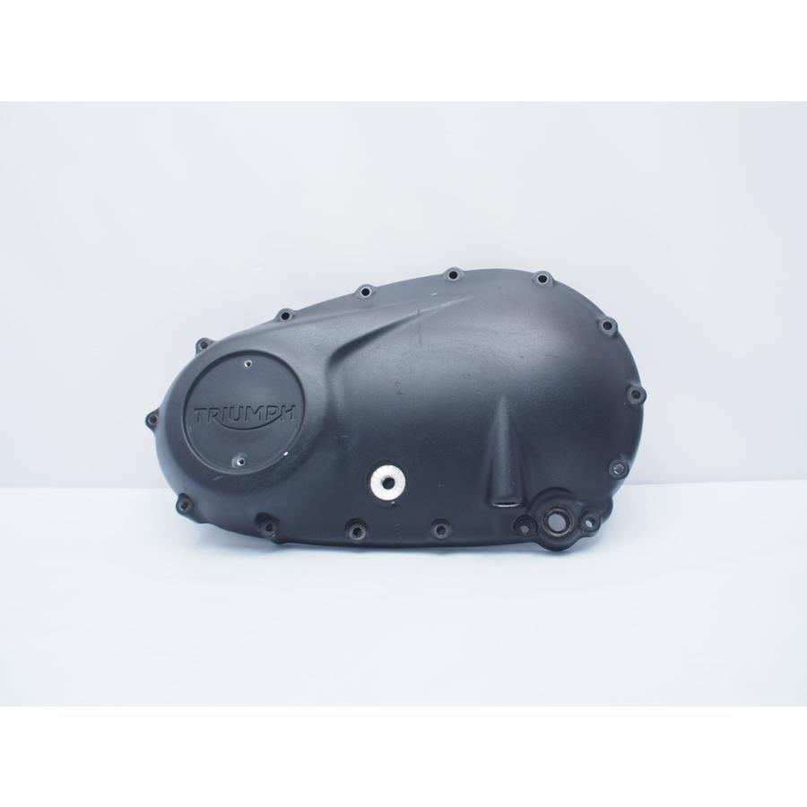 割れ無! トライアンフ ボンネビル T120 純正エンジンカバー左 割れ無! トライアンフ ボンネビル T120 純正エンジンカバー左