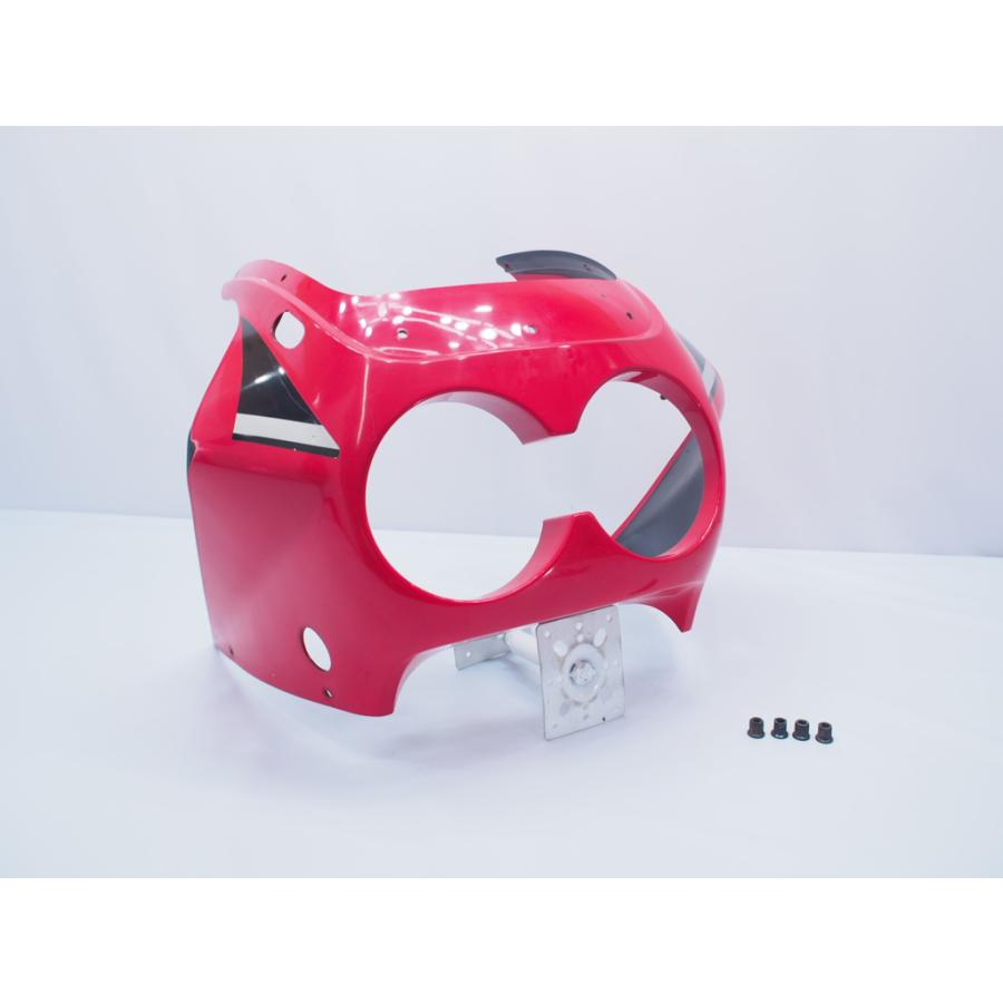 欠損無し! FZ400R 46X 84年- 純正アッパーカウル フロントカウル