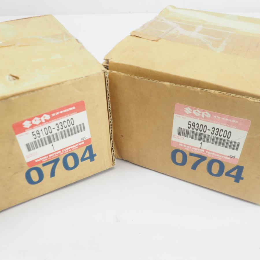 ほぼ未使用スズキ純正フロントキャリパー左右 ニッシン 90mm GSX ほぼ未使用スズキ純正フロントキャリパー左右 ニッシン 90mm GSX