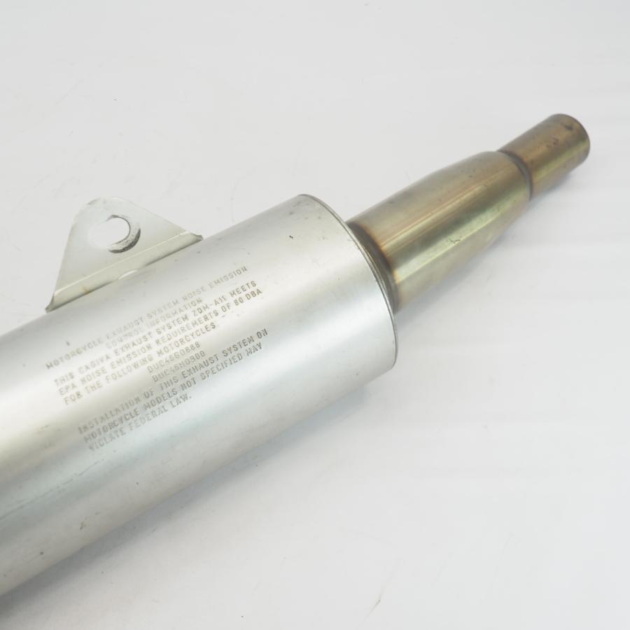 ドゥカティ 900SS 純正マフラー サイレンサー 右 ducati muffler ドゥカティ 900SS 純正マフラー サイレンサー 右 ducati muffler
